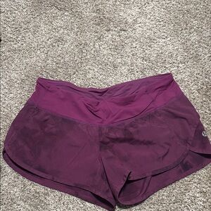 Lululemon Speed Up Short 2.5” Women's Purple Athletic Shorts